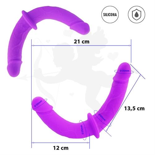 Libra : Dildo con doble punta